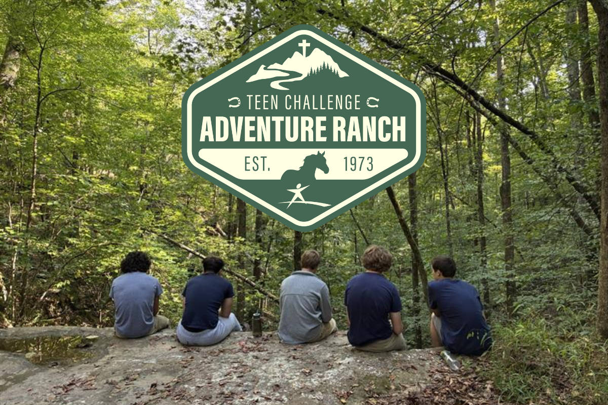 sitting in woods to build emotional resilience in teens