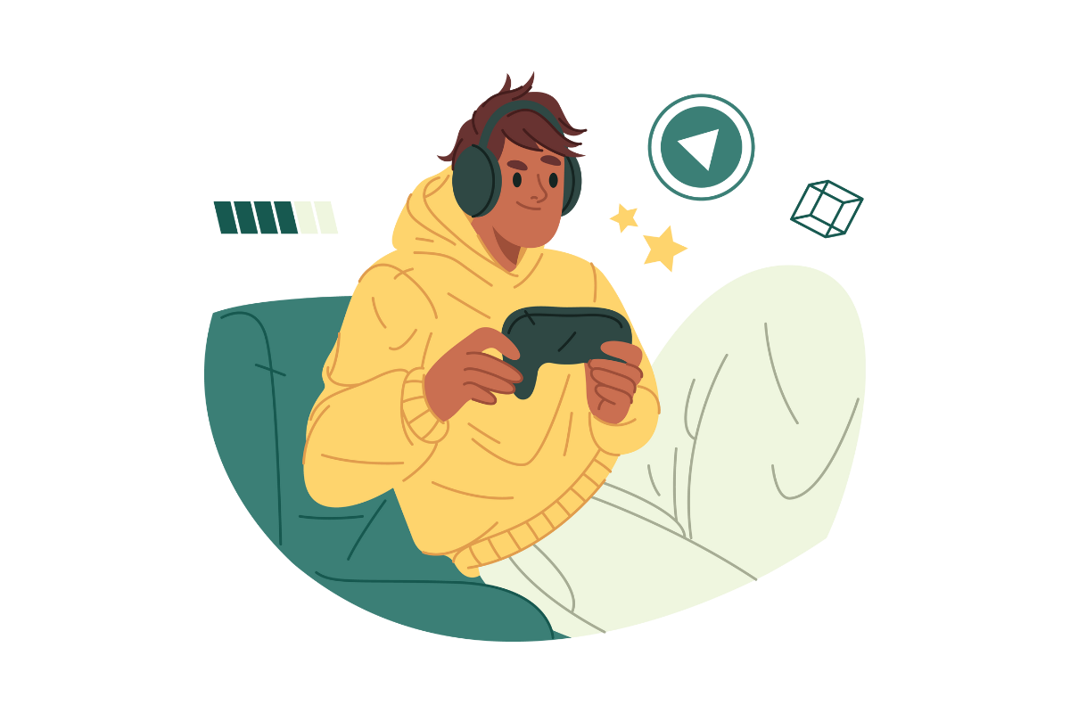 avoidant behavior illustration